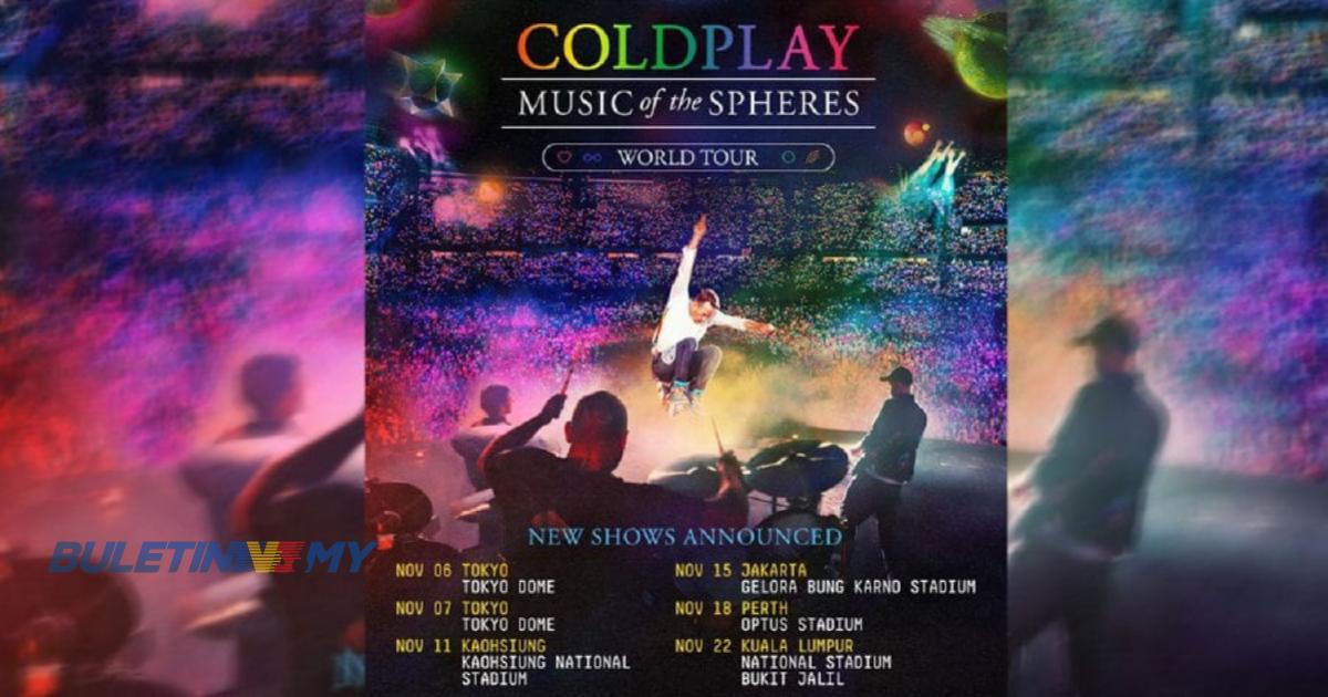 Jaga tatasusila, jangan lakukan provokasi semasa konsert Coldplay – Polis