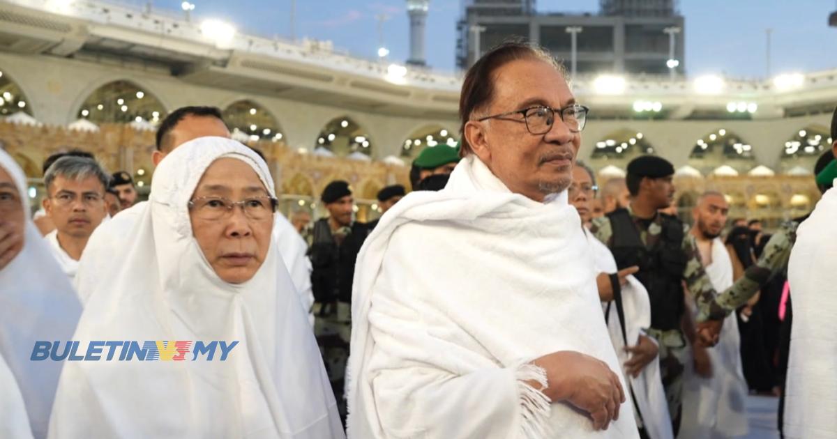 PM & isteri selesai tunai umrah di Makkah
