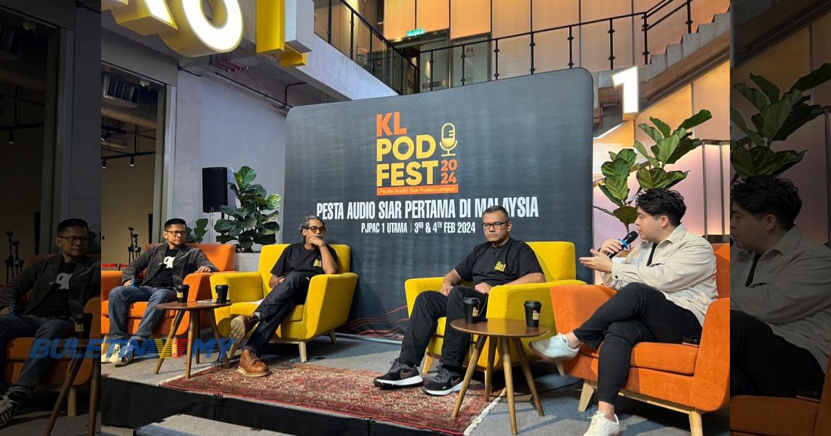 Lebih 20 ‘Podcaster’ bergabung dalam KL Podfest 2024 BULETIN TV3 Malaysia