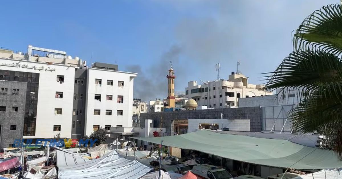 [VIDEO] Tentera Israel serang Hospital Al-Shifa