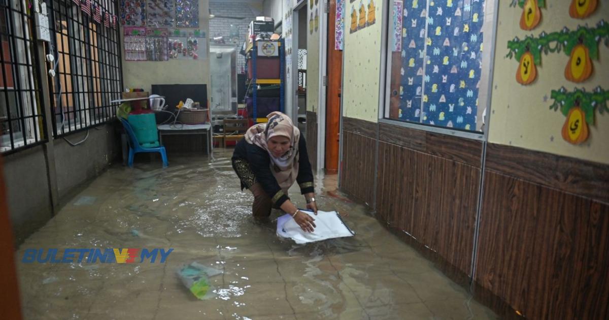 Sekolah terbabit banjir boleh mohon cuti bencana  