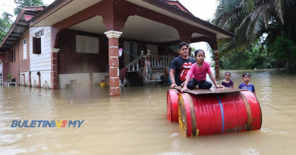 Sungai Golok melimpah, Rantau Panjang mula banjir