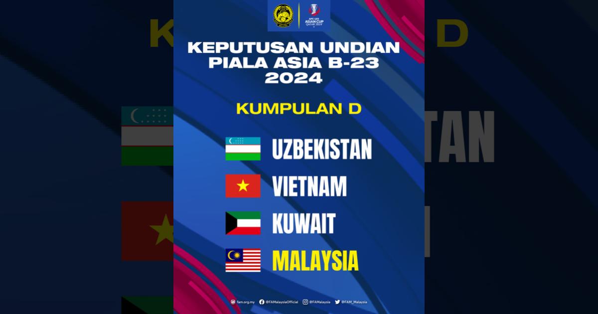 BOLA SEPAK: Skuad B-23 Diundi Dengan Uzbekistan, Vietnam Dan Kuwait Di ...