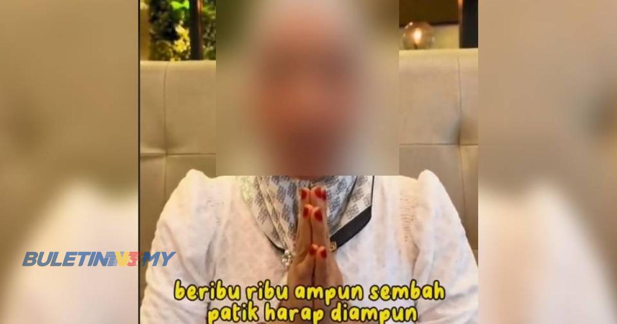 ‘Patik bangga menjadi rakyat Johor’ – Wanita Kemboja mohon ampun pada TMJ 
