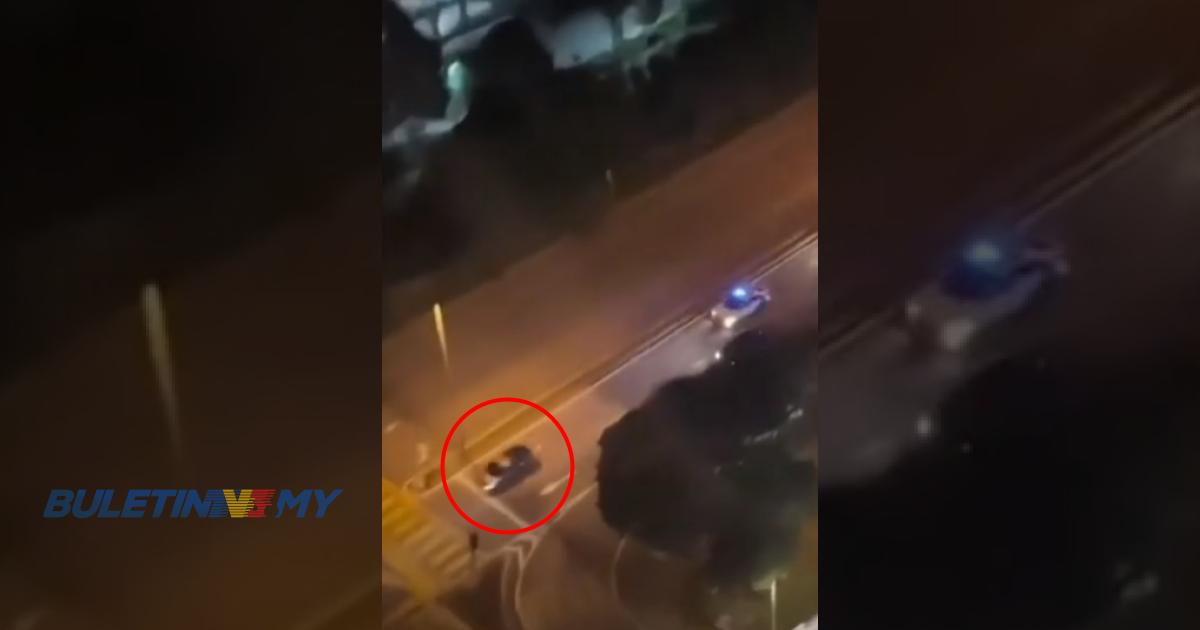 [VIDEO] Pemandu dikejar polis ada 11 rekod kesalahan 