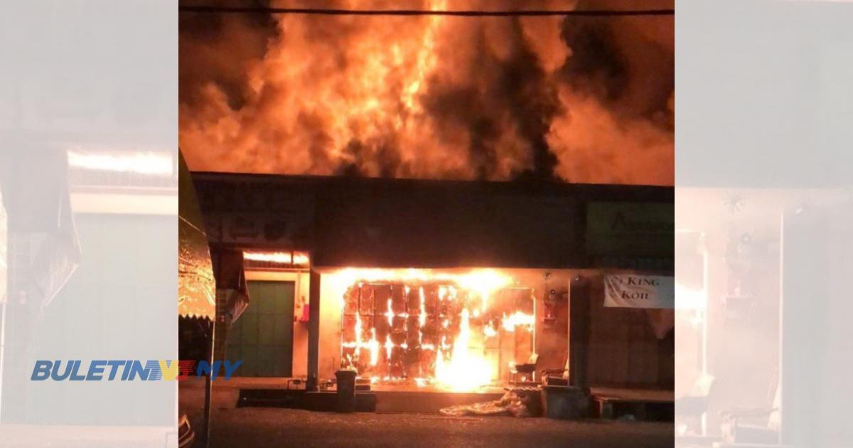 Lelaki OKU maut dalam kebakaran di kedai motosikal