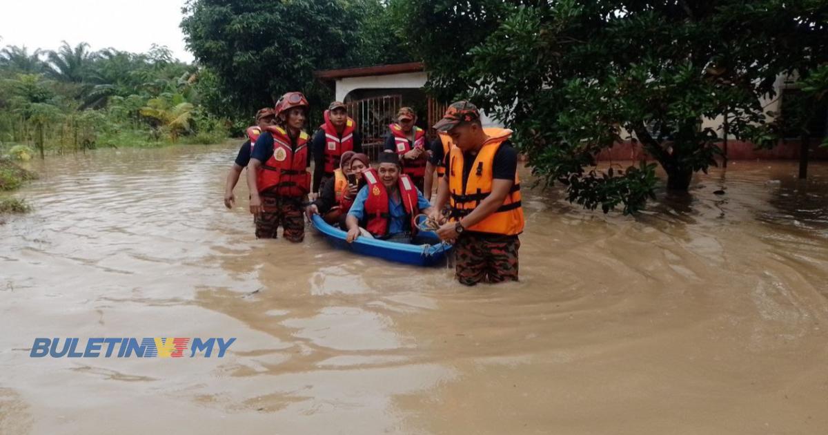 Mangsa banjir di Johor berkurangan kepada 1,153