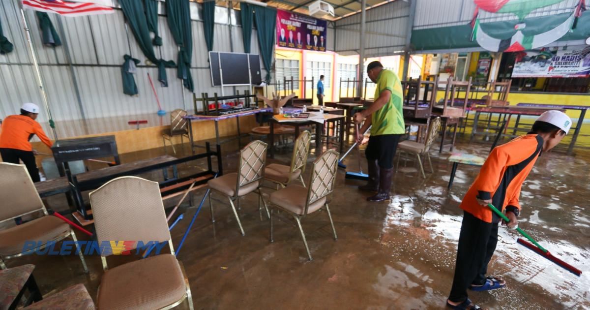 Banjir di Johor pulih, mangsa di Pahang, Kelantan kekal malam ini – NADMA