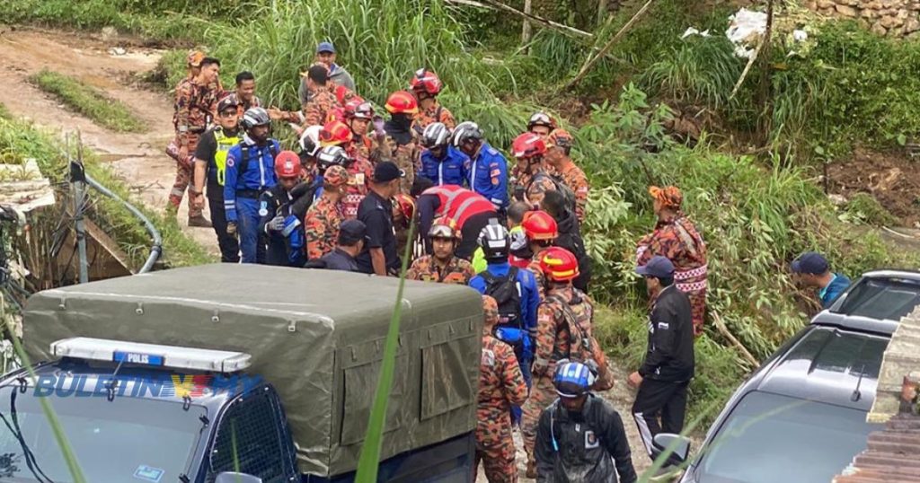 [video] Tanah Runtuh Cameron Highlands Pasukan Sar Temui Mayat Mangsa