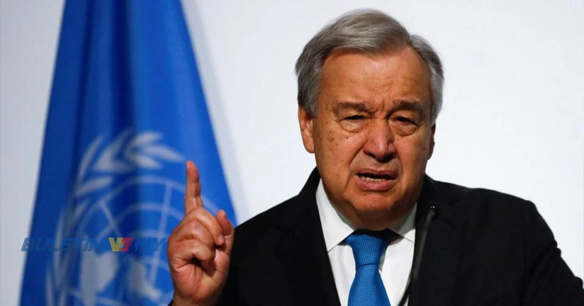 Pendudukan Israel perlu ditamatkan – Setiausaha Agung PBB