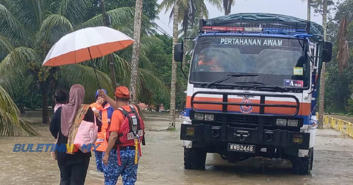 4,982 mangsa banjir di Johor masih di PPS, berkurang berbanding malam tadi
