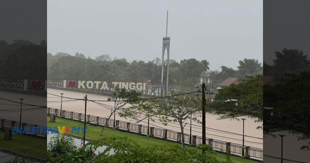 Jumlah mangsa banjir di Johor meningkat kepada 1,024 setakat jam 8 malam tadi