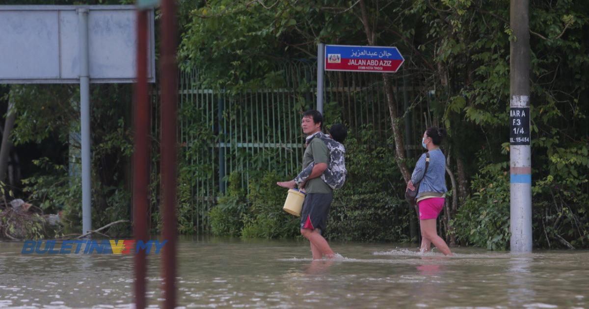 Mangsa banjir di Johor bertambah 10 orang