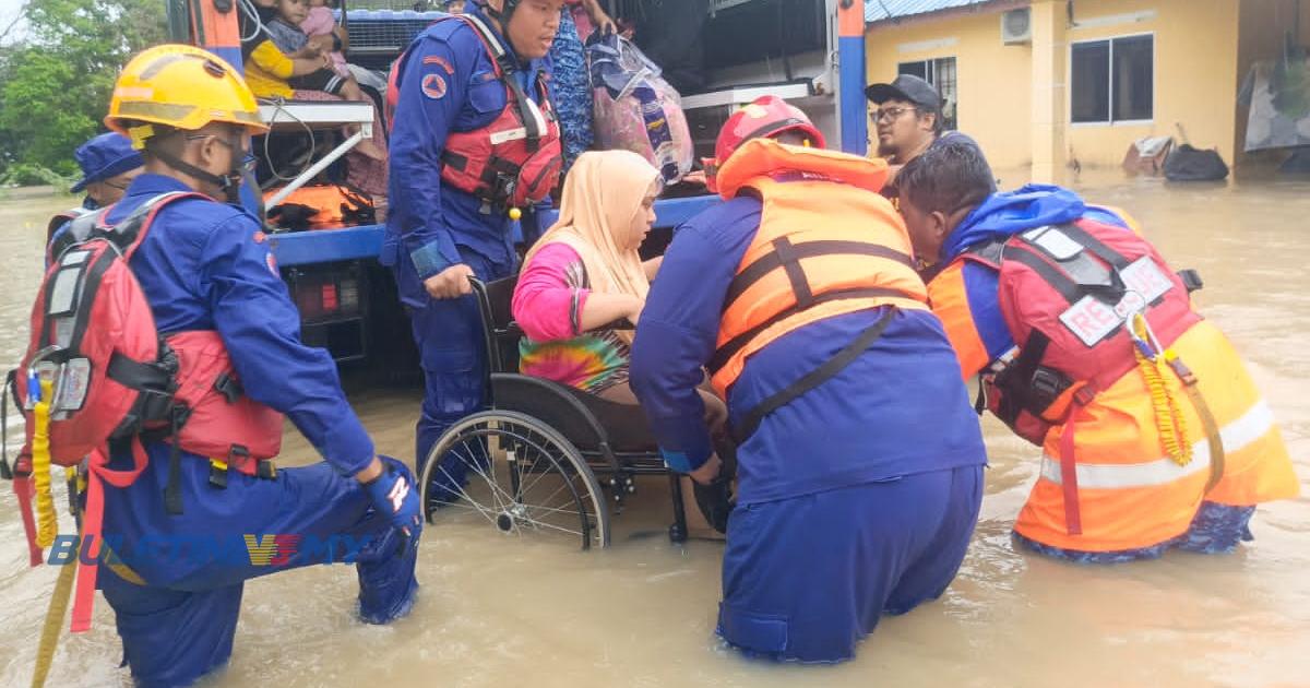 Banjir Johor: 3 lagi PPS dibuka di Mersing