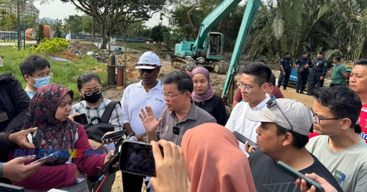 120,000 penduduk Pulau Pinang akan berdepan gangguan bekalan air lagi