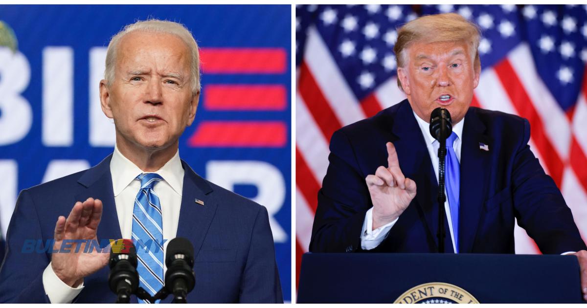 Biden hubungi Trump ucap tahniah atas kemenangan pilihan raya