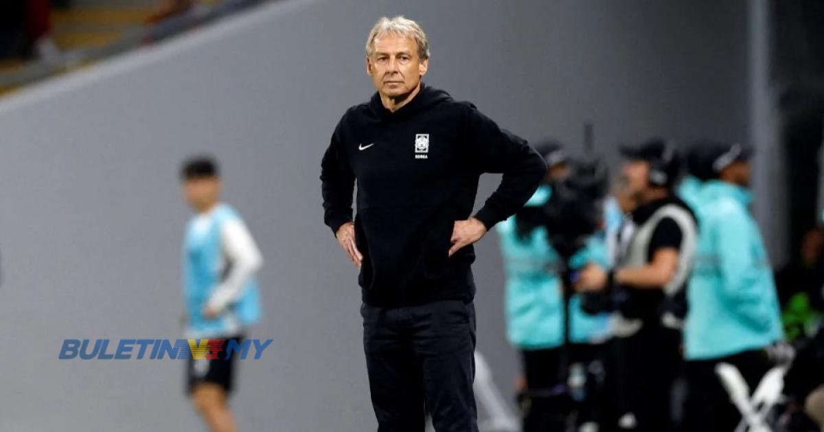 Tersingkir, tetapi Klinsmann mahu terus bimbing Korea Selatan