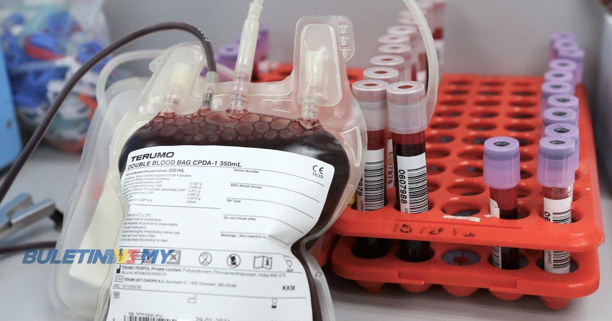 Bekalan darah jenis O negatif kritikal di Hospital Dutches of Kent, Sandakan