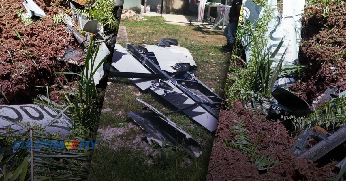 [VIDEO] Pesawat ringan terhempas di Kapar, Klang