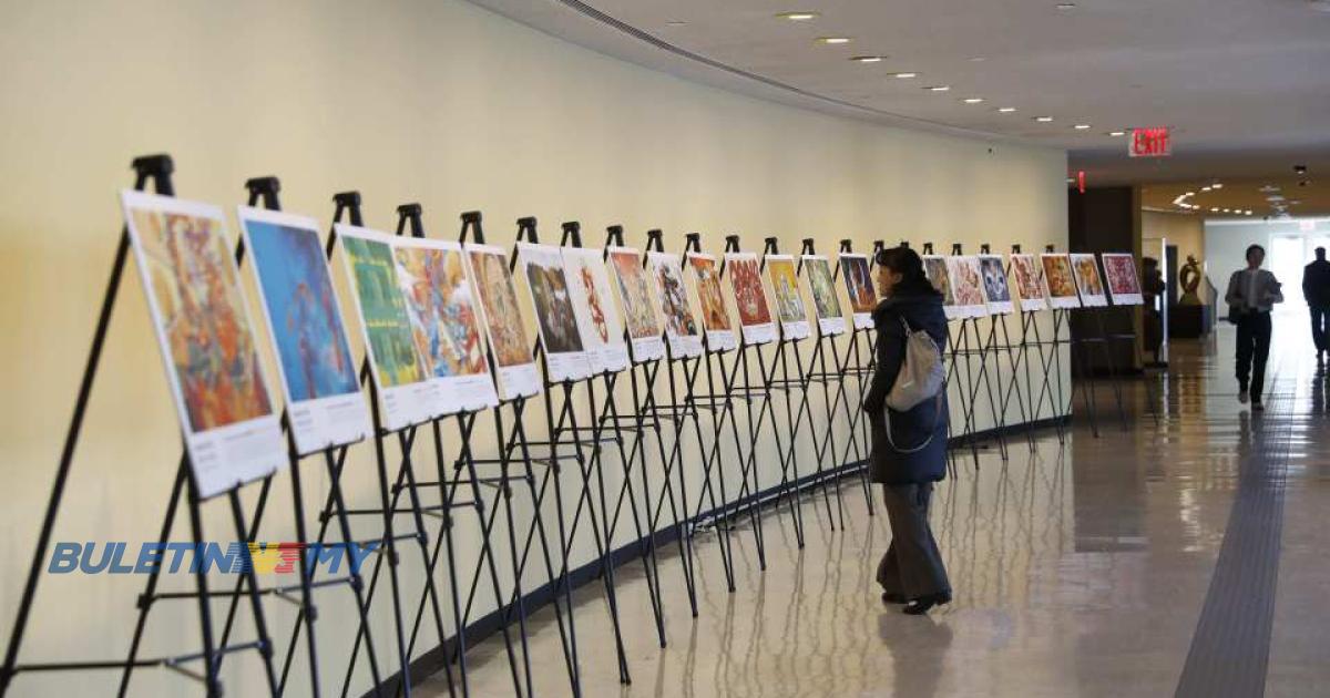 Karya seni pelajar Malaysia dipamerkan di ibu pejabat PBB, New York