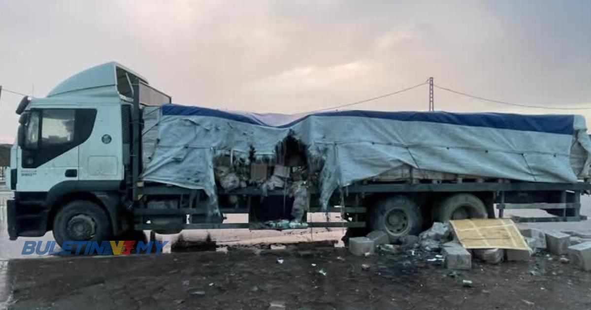 Trak UNRWA dibom Israel