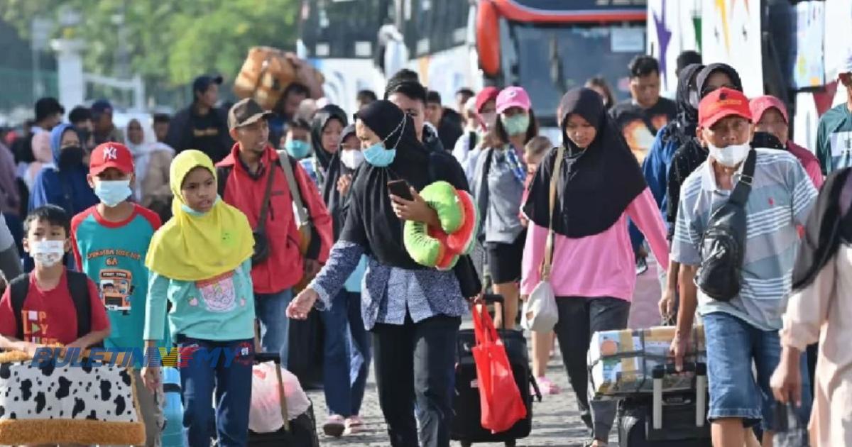 Aidilfitri: 193 juta rakyat Indonesia dijangka balik kampung