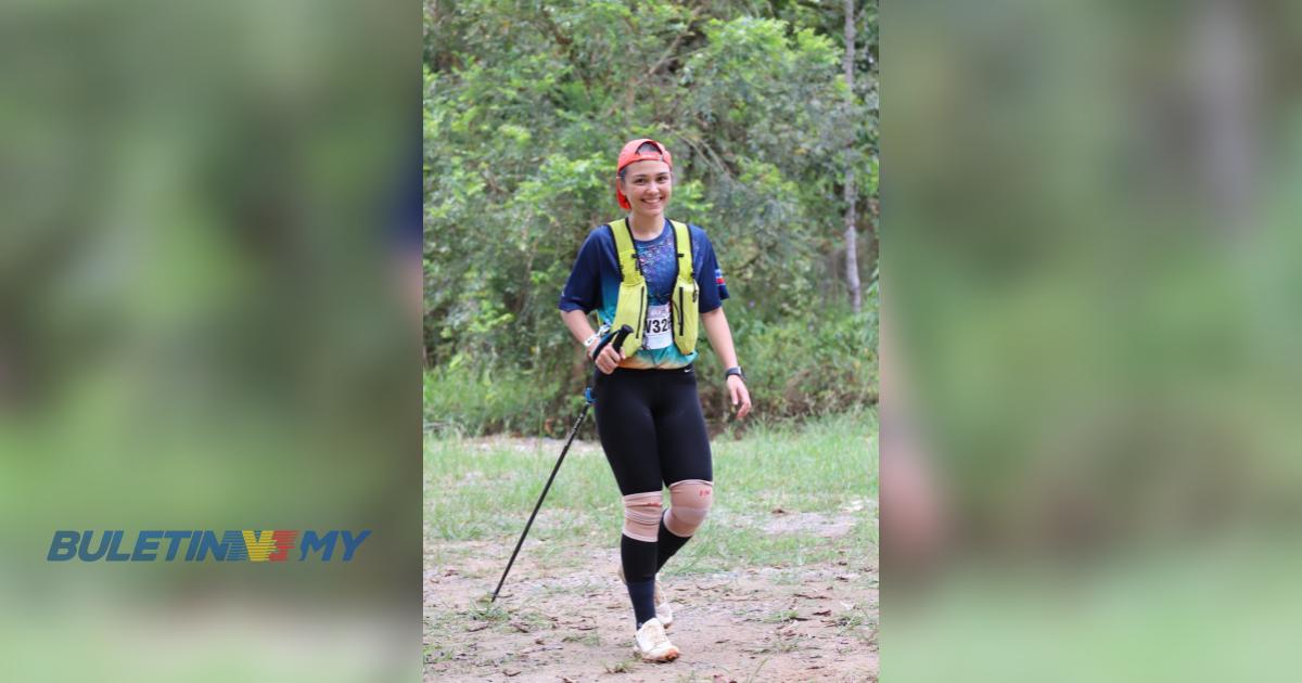 Bekas ratu cantik sertai Borneo Ultra Trail Marathon