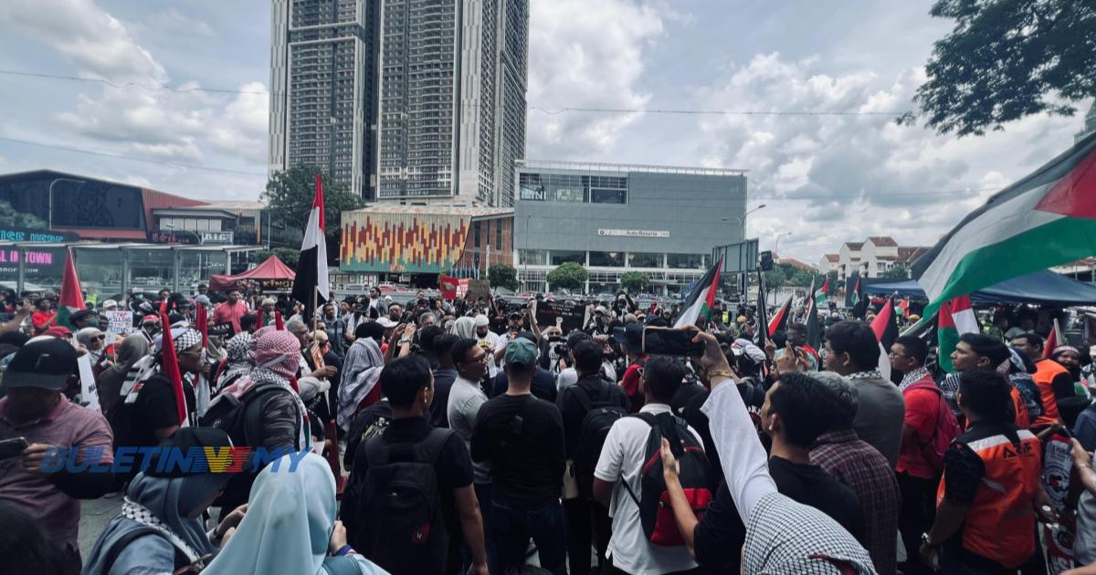 Himpunan Mega Rakyat pamer solidariti demi Palestin