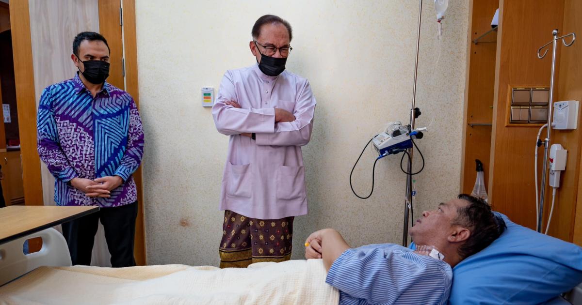 PM ziarah Menteri Agama di hospital