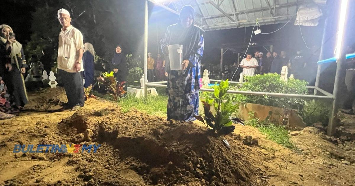 [VIDEO] Jenazah Wan Muhammad Haikal selamat dikebumikan