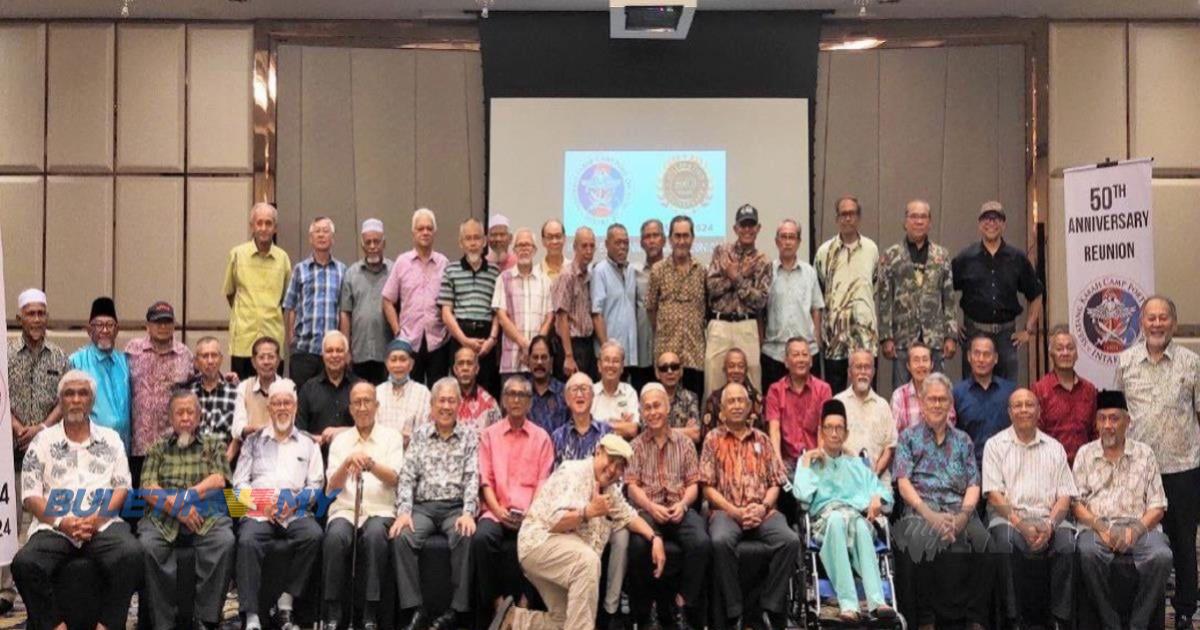 Pesara tentera bertemu setelah 50 tahun