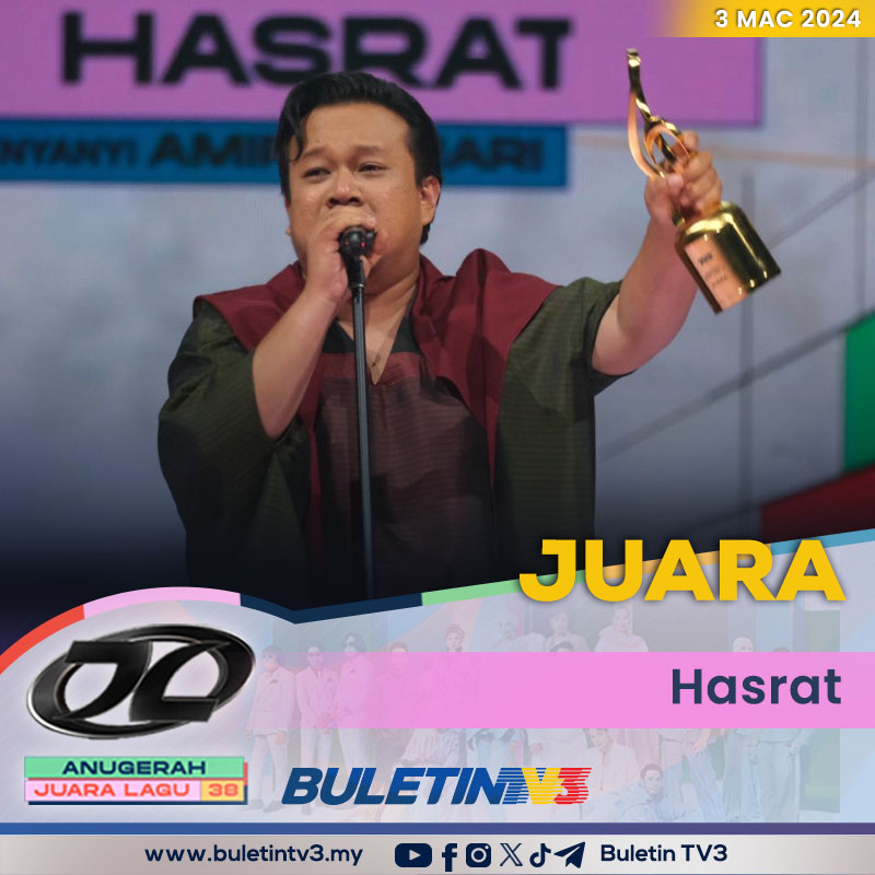 Hasrat' Amir Jahari rangkul juara AJL38 | BULETIN TV3 Malaysia