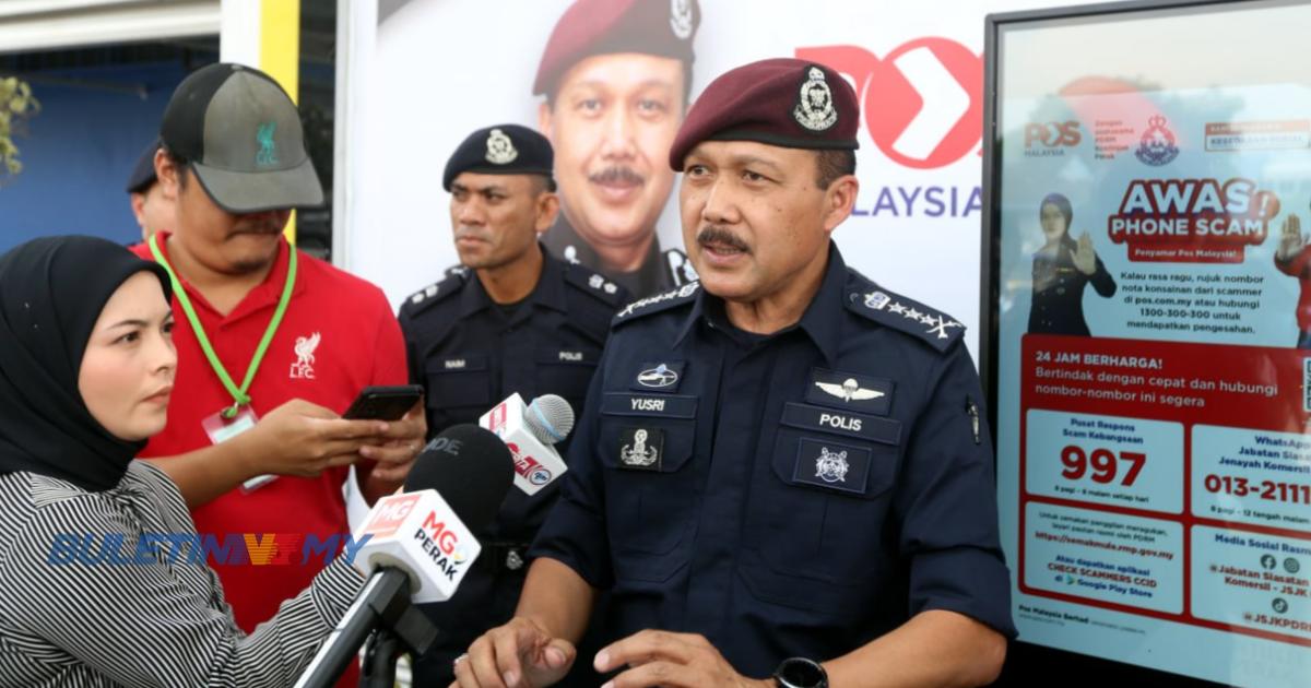 [VIDEO] Kedai KK Mart di Jalan Bruseh, Bidor dibaling bom petrol – Ketua Polis Perak