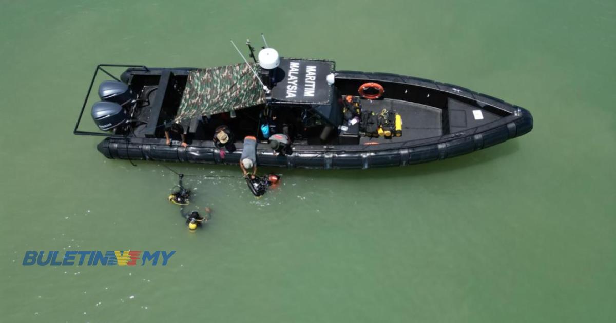 Pencarian kotak hitam helikopter maritim sukar akibat arus deras, dasar laut berlumpur