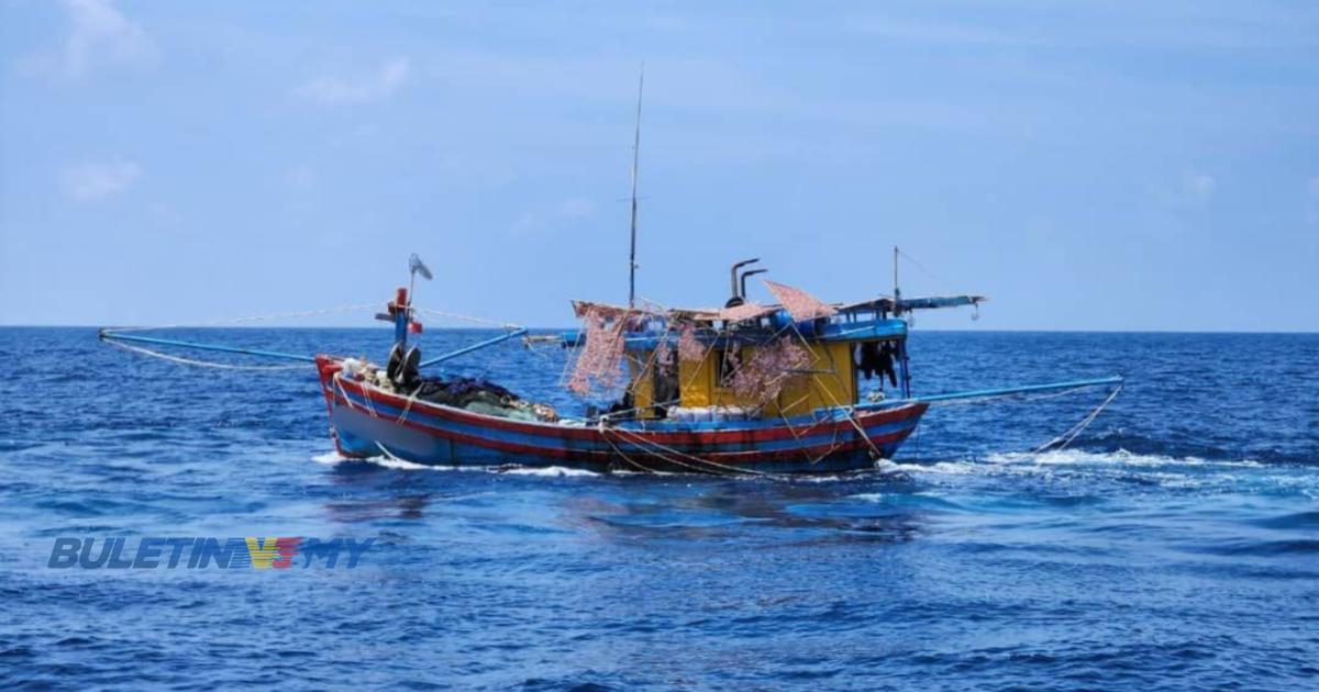 Bot nelayan Vietnam ditahan dekat Pulau Tioman