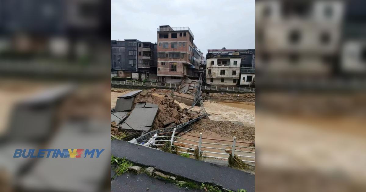 Banjir ragut 3 nyawa, hampir 60,000 penduduk dipindahkan di Guangdong