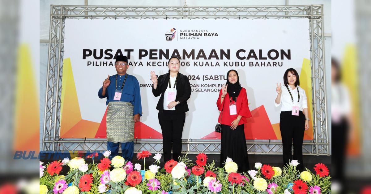 PRK KKB: SPR sahkan empat calon bertanding