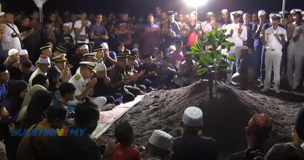 [VIDEO] Helikopter terhempas: Jenazah Mohd Shahrizan selamat dikebumikan