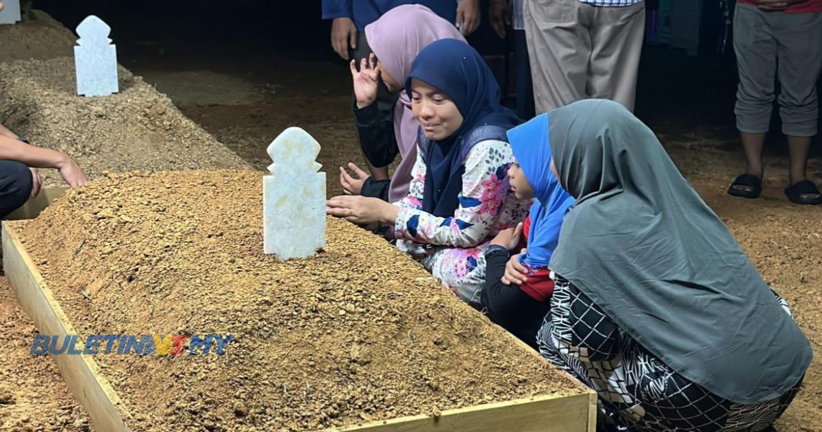 Pelajar maut merentas desa: Jenazah Nuqman selamat dikebumikan 