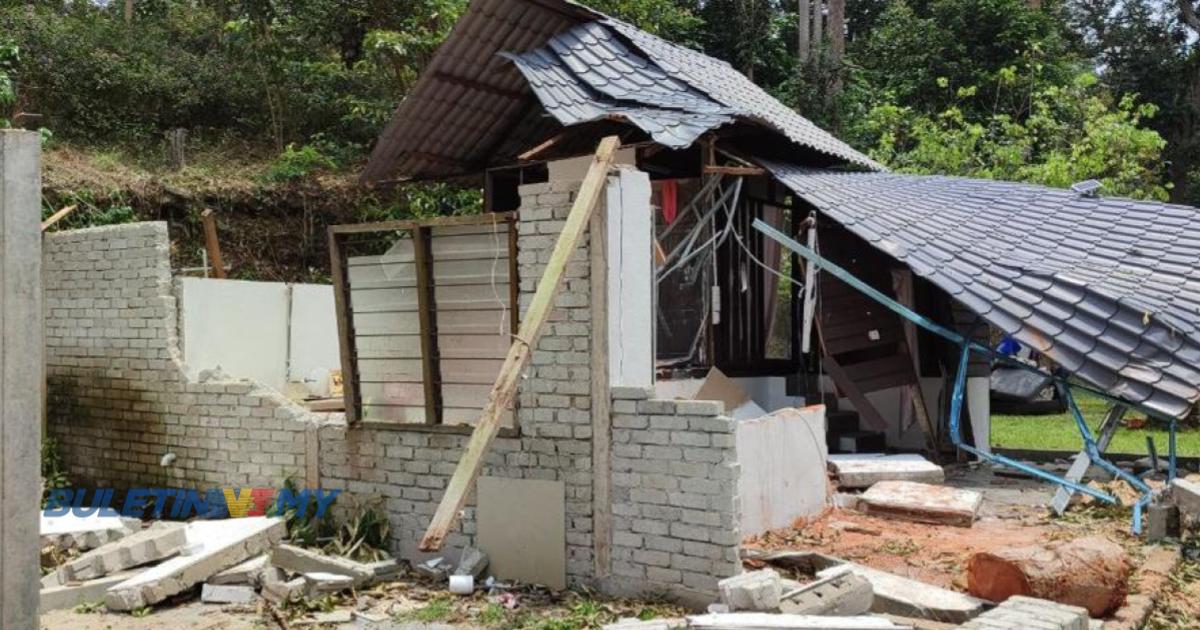 Rumah musnah dihempap pokok durian 