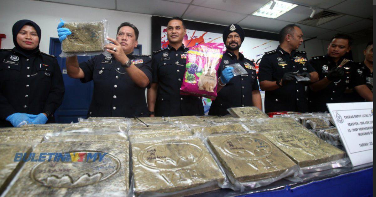 Sindiket dadah beli ganja 100kg seminggu dari negara jiran – Polis KL