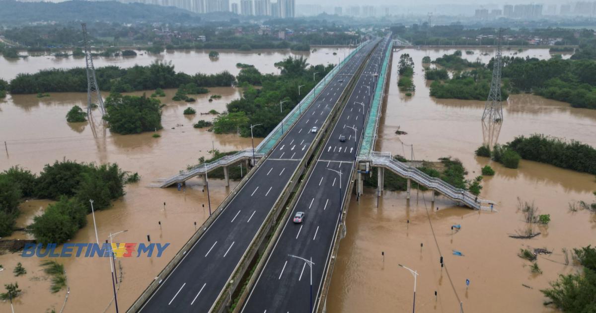 Banjir Guangdong: Lebih 110,000 penduduk dipindahkan