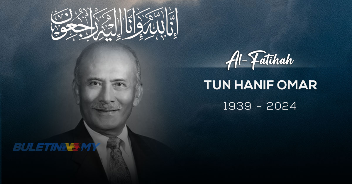 Bekas KPN, Tun Hanif Omar meninggal dunia
