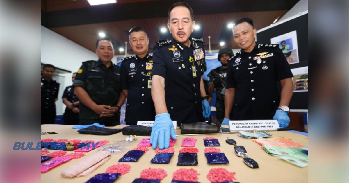 Polis kekang kemasukan dadah baru ada kesan 100 kali lebih kuat, di sempadan Thailand