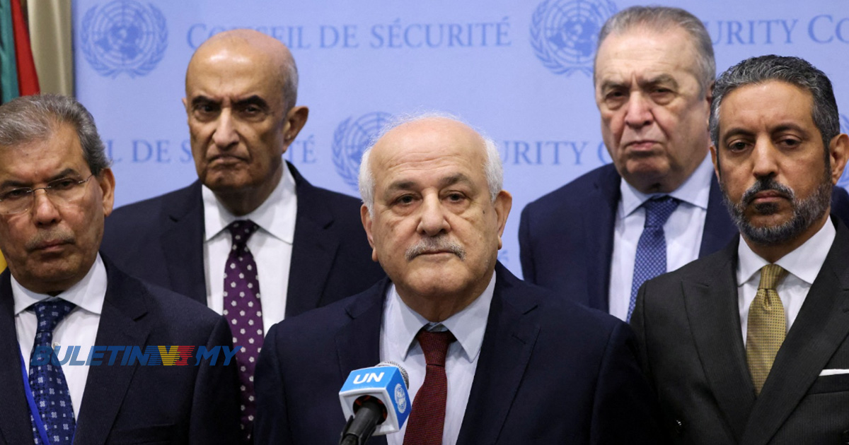 UNSC putus keanggotaan penuh Palestin di PBB bulan ini