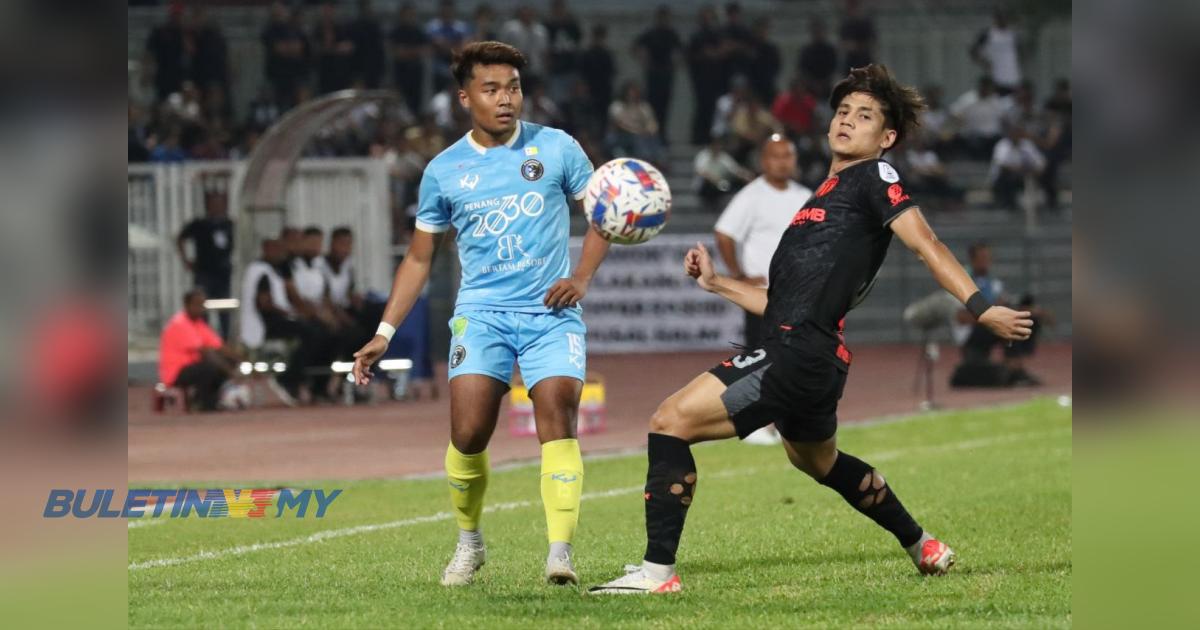 Penang, Terengganu akur seri 0-0 selepas dua gol terbatal