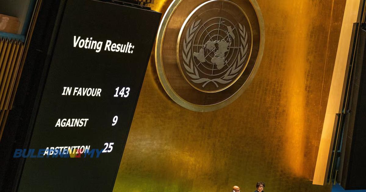 Resolusi Majlis Keselamatan pertimbang keanggotaan penuh Palestin diluluskan PBB