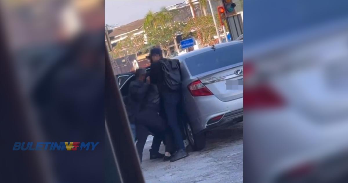 [VIDEO] Samun di restoran, tiga lelaki menyamar polis diburu