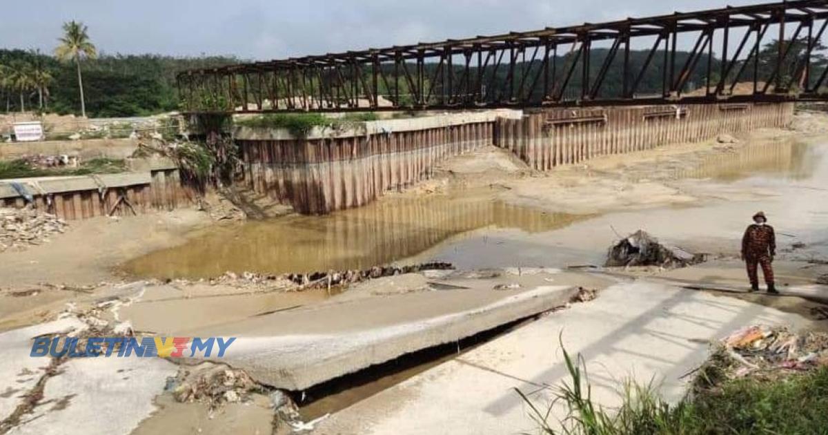 Air berbau minyak, LRA Sungai Linggi masih belum beroperasi