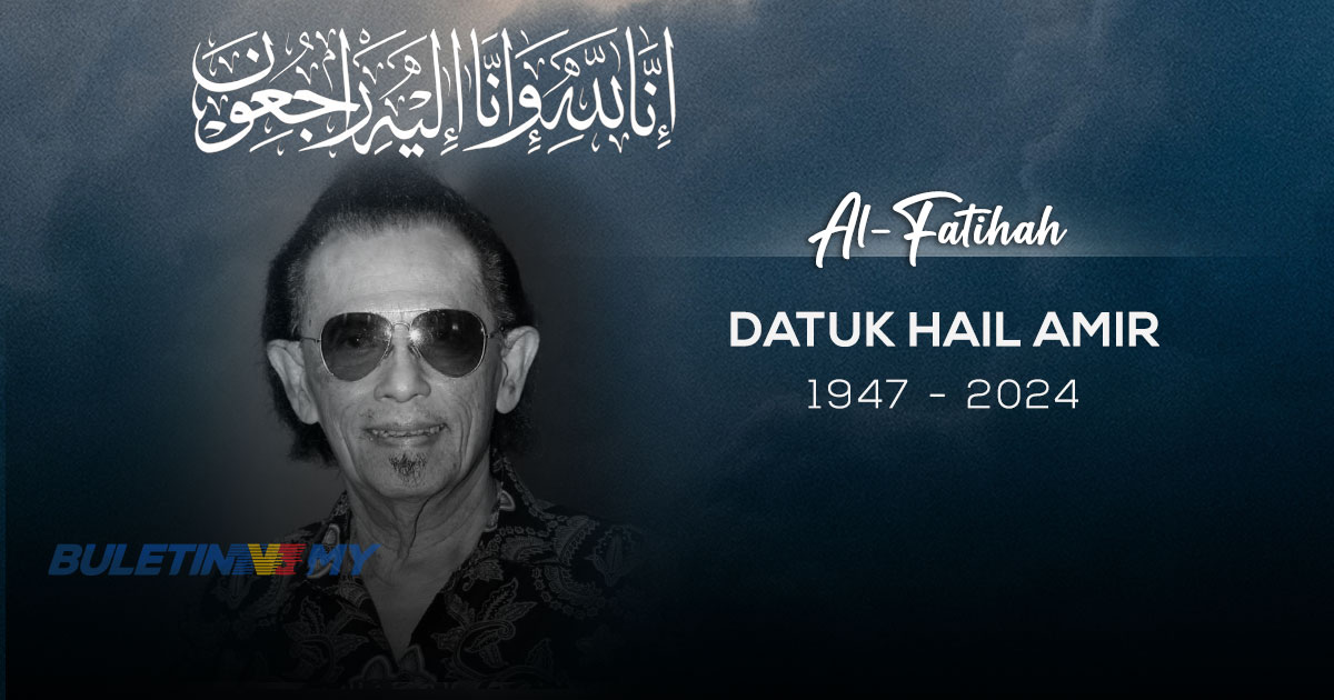 Penyanyi veteran Hail Amir meninggal dunia